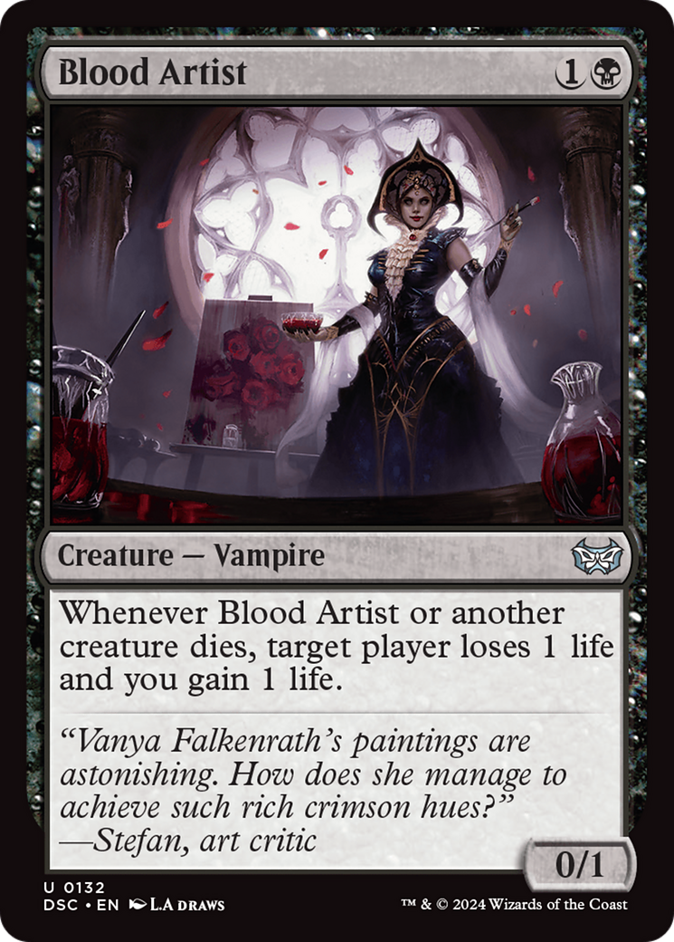 Blood Artist [Duskmourn: House of Horror Commander] | Boutique FDB TCG