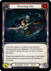 Drowning Dire (Red) [EVR110] (Everfest)  1st Edition Normal | Boutique FDB TCG