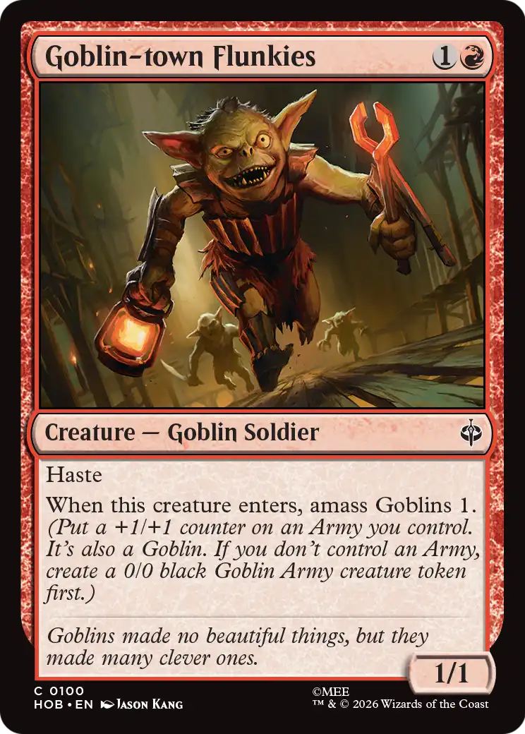 Goblin-town Flunkies [The Hobbit] | Boutique FDB TCG