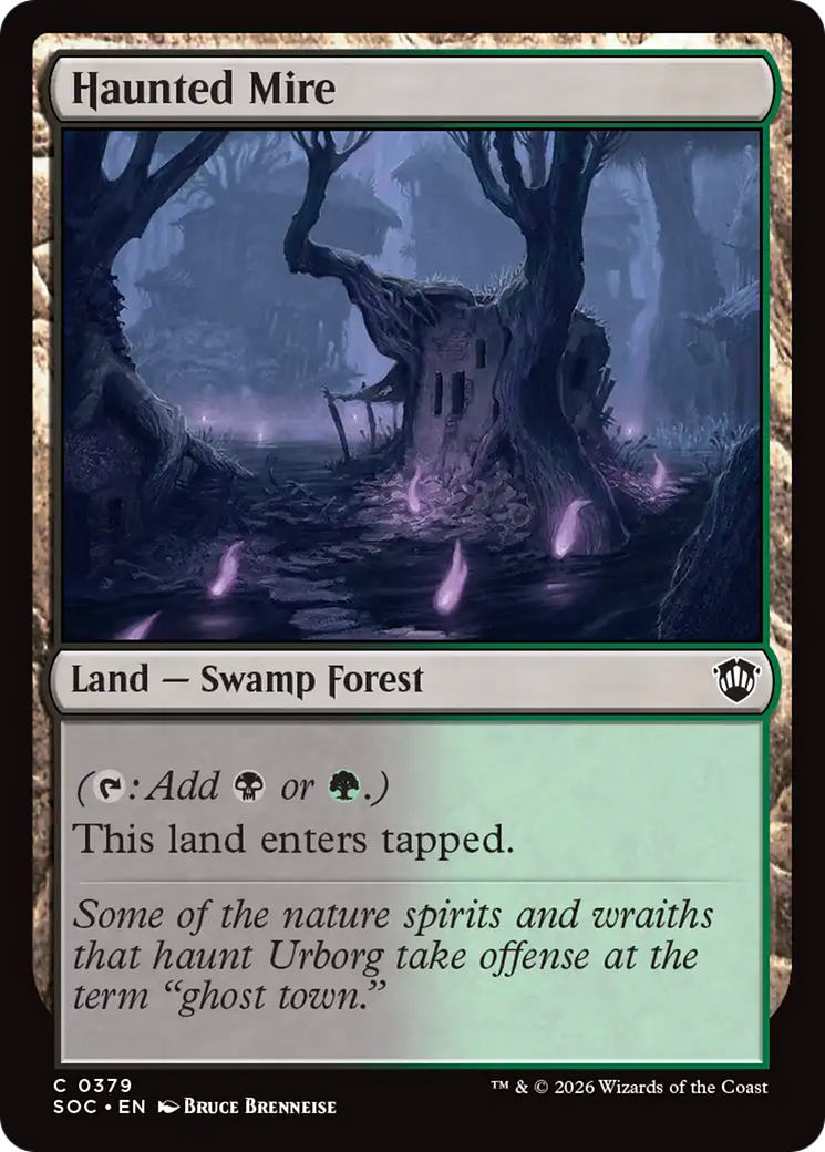 Haunted Mire [Secrets of Strixhaven Commander] | Boutique FDB TCG