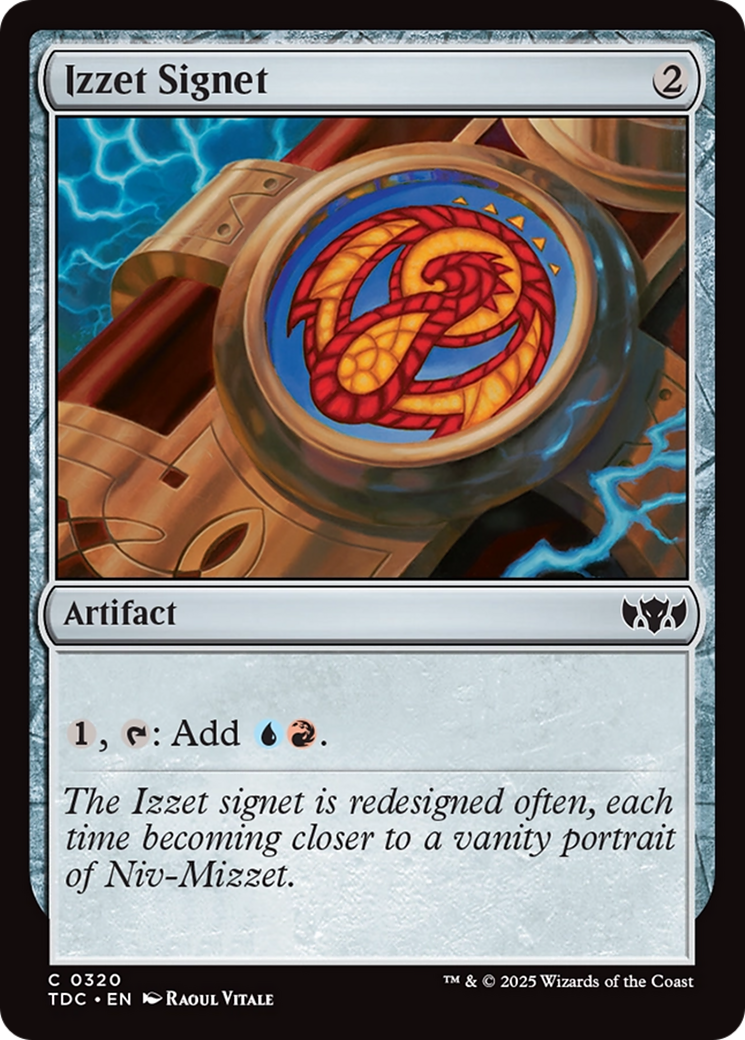 Izzet Signet [Tarkir: Dragonstorm Commander] | Boutique FDB TCG