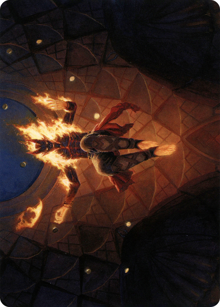 Yusri, Fortune's Flame Art Card [Modern Horizons 2 Art Series] | Boutique FDB TCG