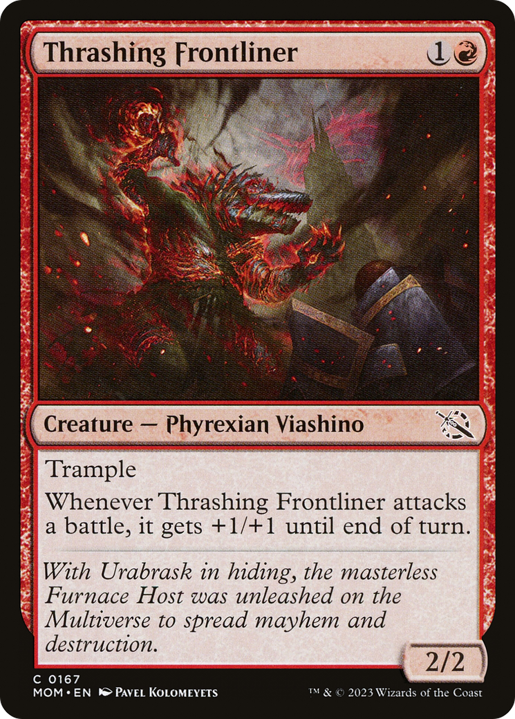 Thrashing Frontliner [March of the Machine] | Boutique FDB TCG