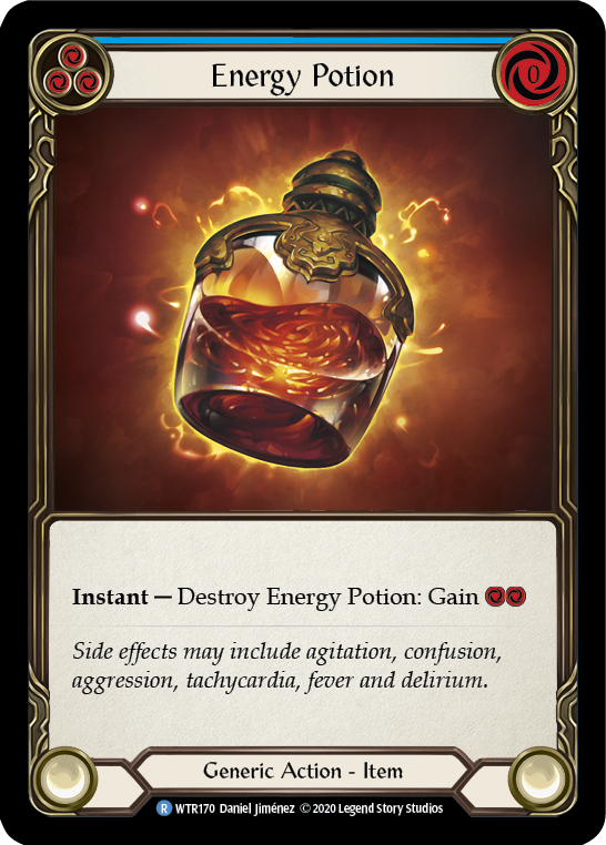 Energy Potion [U-WTR170] (Welcome to Rathe Unlimited)  Unlimited Normal | Boutique FDB TCG