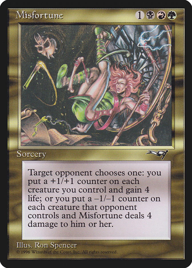 Misfortune [Alliances] | Boutique FDB TCG