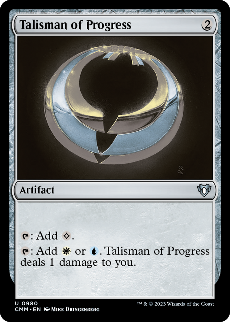 Talisman of Progress [Commander Masters] | Boutique FDB TCG