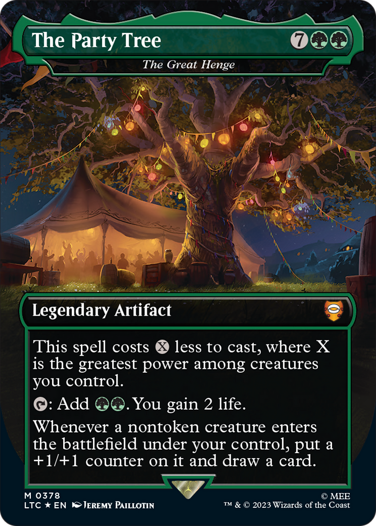 The Great Henge - The Party Tree (Surge Foil Realms and Relics) [The Lord of the Rings: Tales of Middle-Earth Commander] | Boutique FDB TCG