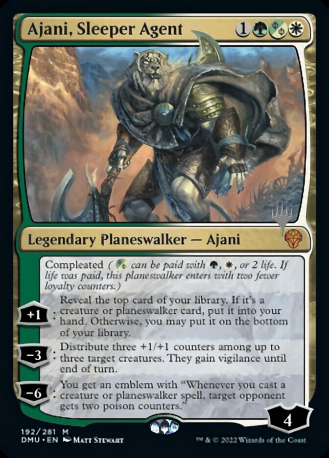 Ajani, Sleeper Agent (Promo Pack) [Dominaria United Promos] | Boutique FDB TCG