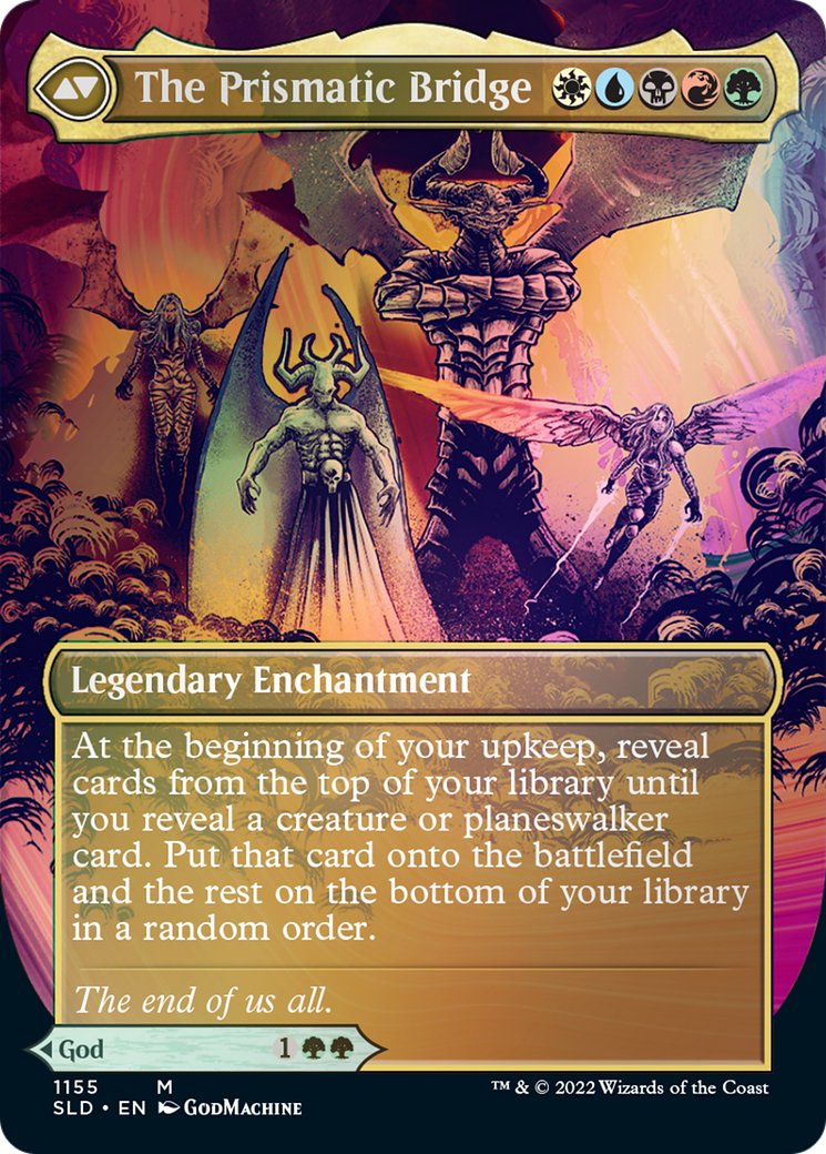 Esika, God of the Tree // The Prismatic Bridge (Borderless) [Secret Lair: From Cute to Brute] | Boutique FDB TCG