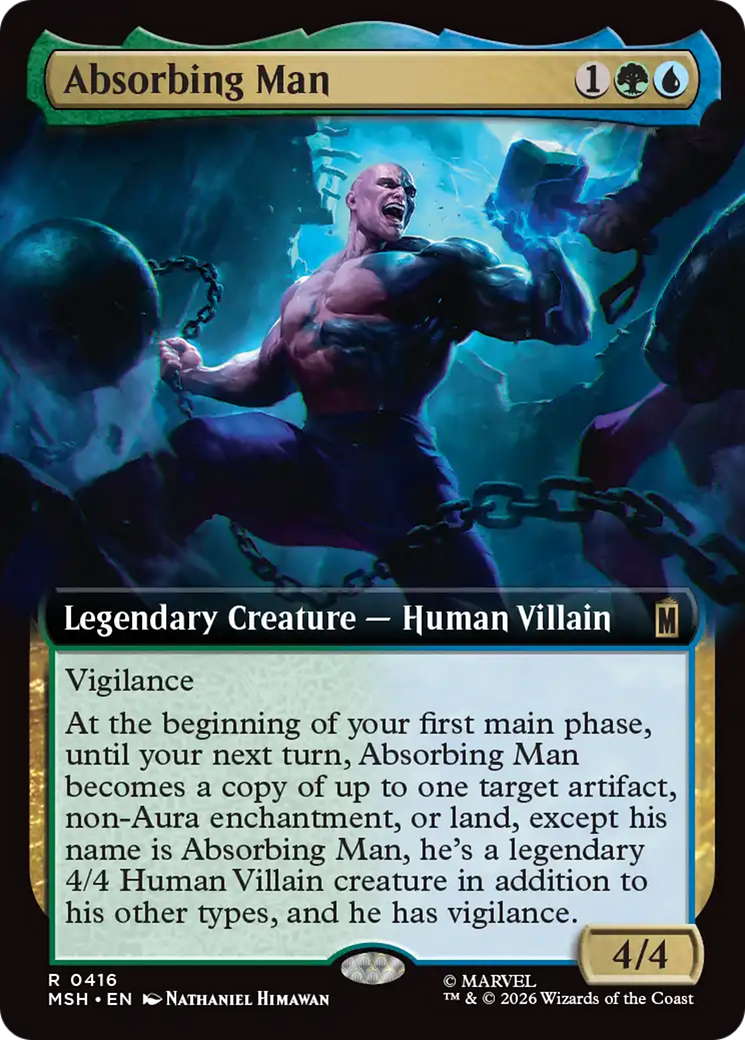 Absorbing Man (Extended Art) [Marvel Super Heroes] | Boutique FDB TCG