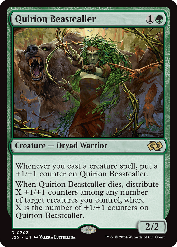 Quirion Beastcaller [Foundations Jumpstart] | Boutique FDB TCG