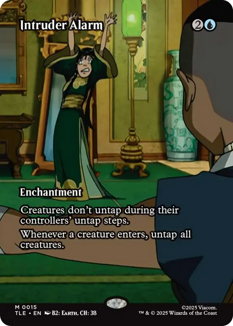 Intruder Alarm (Borderless) [Avatar: The Last Airbender: Eternal-Legal] | Boutique FDB TCG