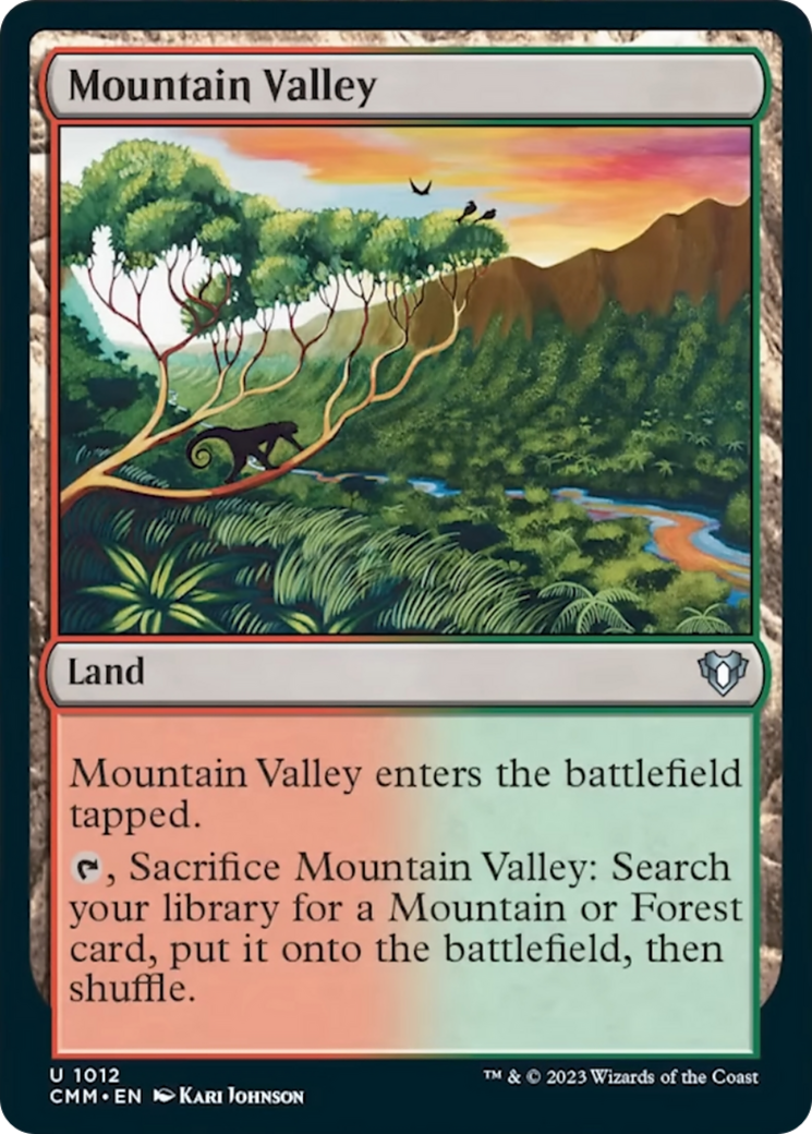 Mountain Valley [Commander Masters] | Boutique FDB TCG