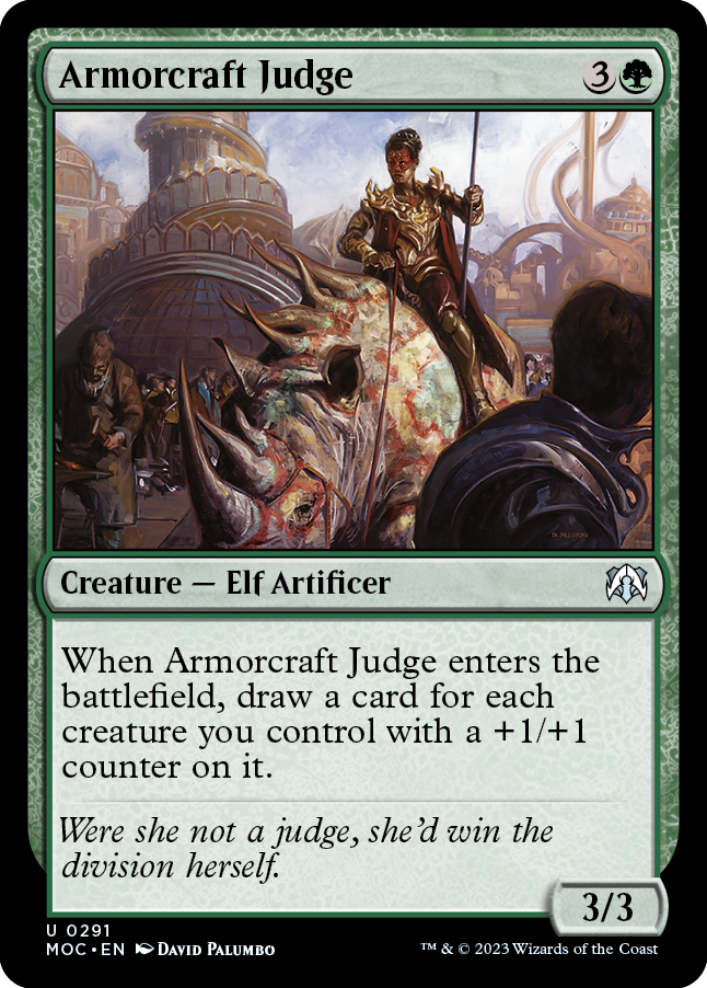 Armorcraft Judge [March of the Machine Commander] | Boutique FDB TCG