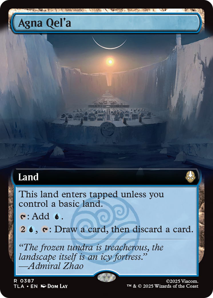Agna Qel'a (Extended Art) [Avatar: The Last Airbender] | Boutique FDB TCG