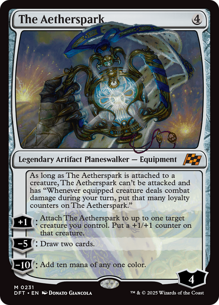 The Aetherspark [Aetherdrift] | Boutique FDB TCG