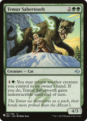 Temur Sabertooth [The List] | Boutique FDB TCG