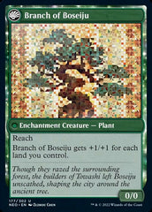 Boseiju Reaches Skyward // Branch of Boseiju [Kamigawa: Neon Dynasty] | Boutique FDB TCG