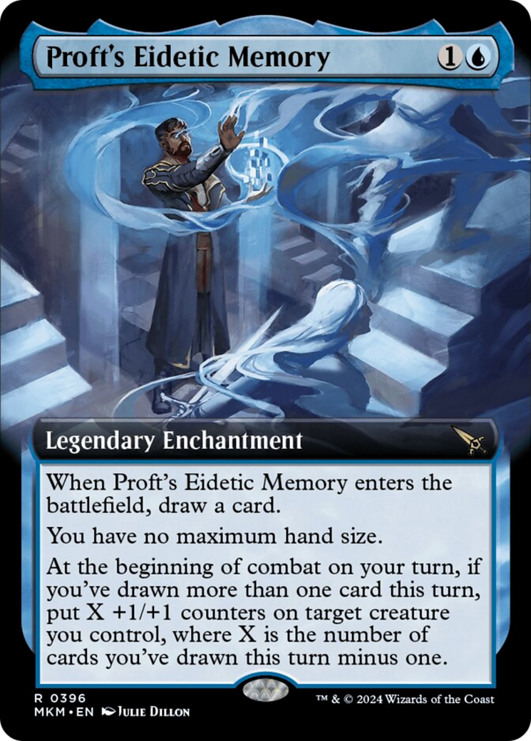 Proft's Eidetic Memory (Extended Art) [Murders at Karlov Manor] | Boutique FDB TCG