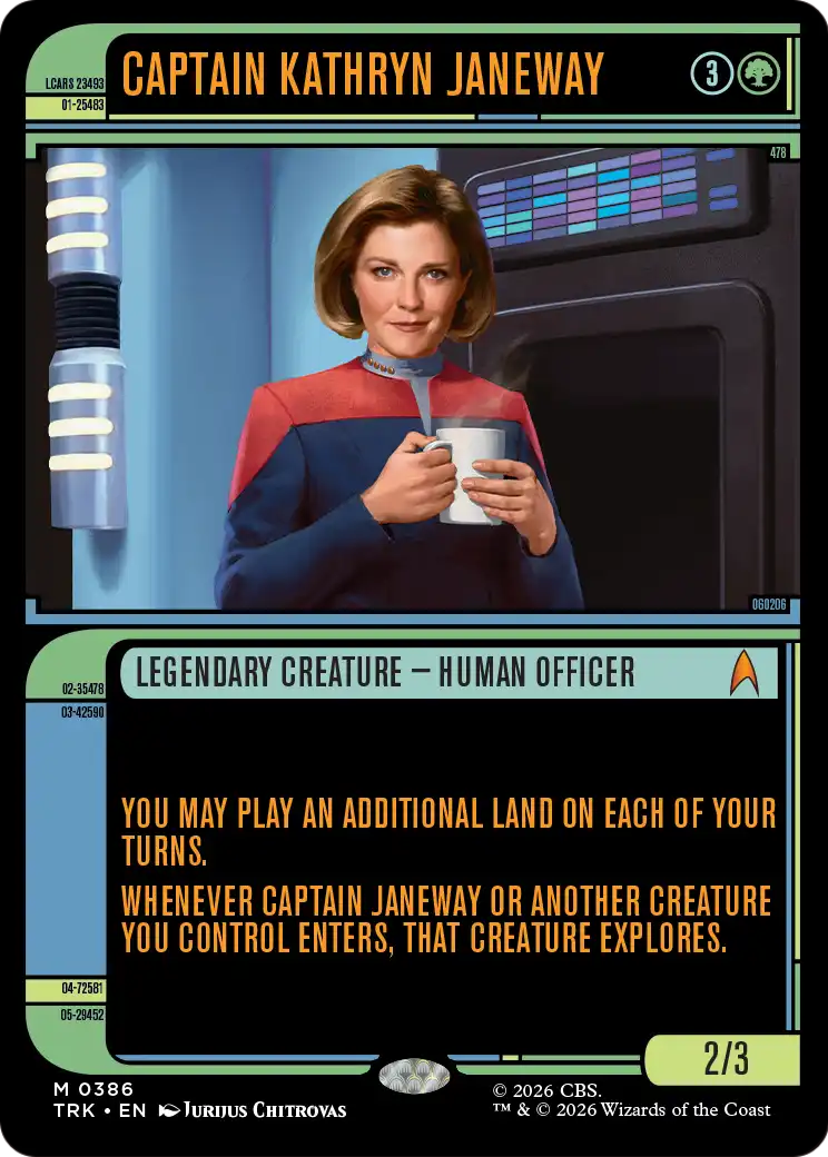 Captain Kathryn Janeway (Showcase) [Star Trek] | Boutique FDB TCG