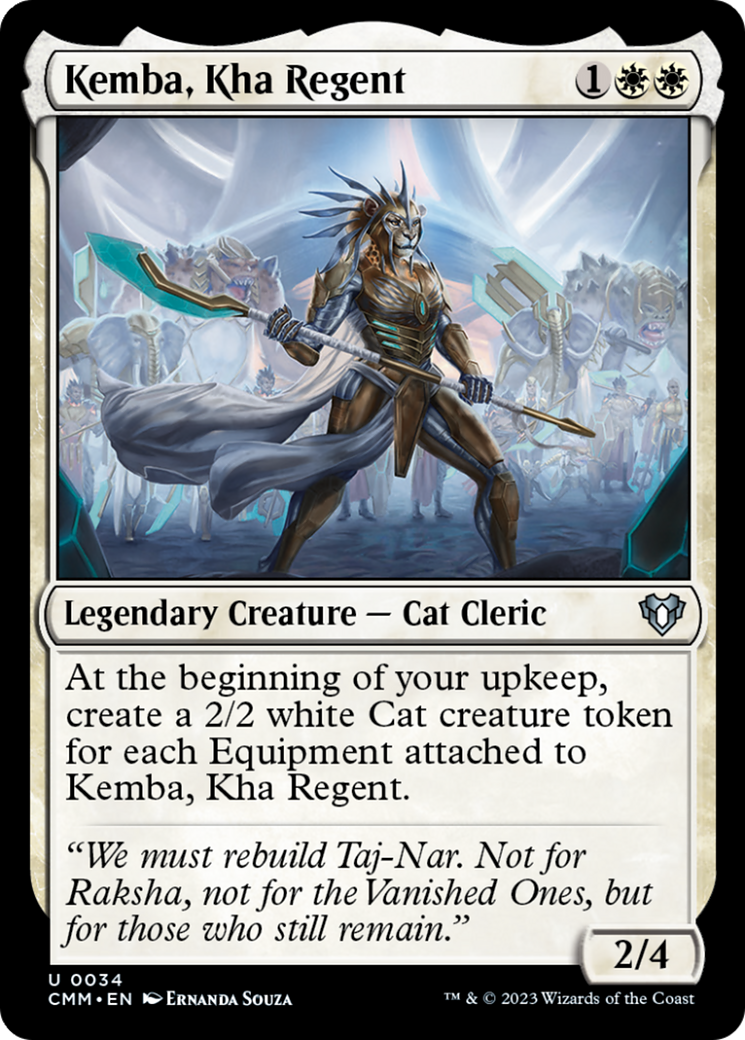 Kemba, Kha Regent [Commander Masters] | Boutique FDB TCG