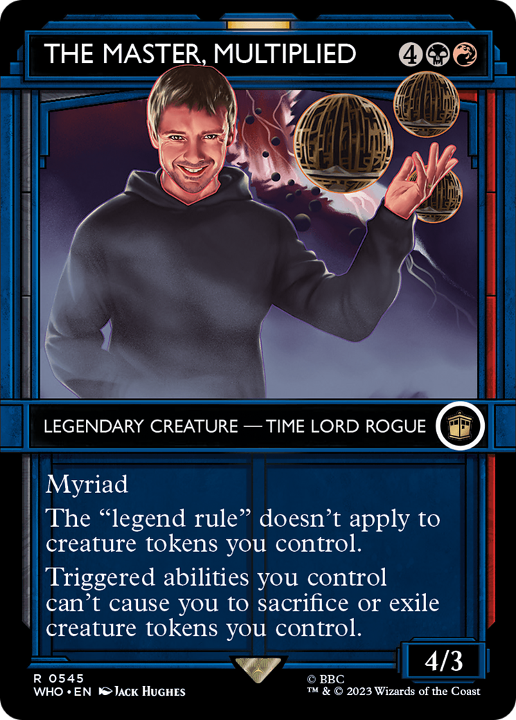 The Master, Multiplied (Showcase) [Doctor Who] | Boutique FDB TCG