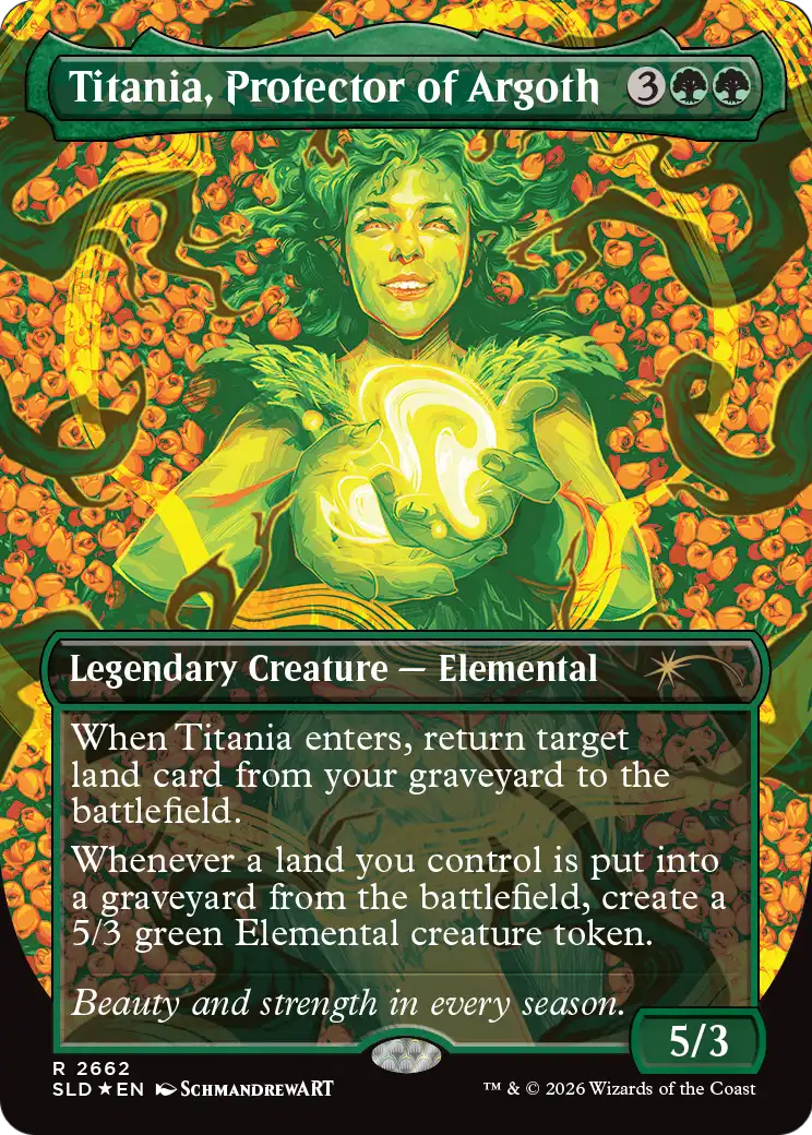 Titania, Protector of Argoth [Secret Lair Drop Series] | Boutique FDB TCG