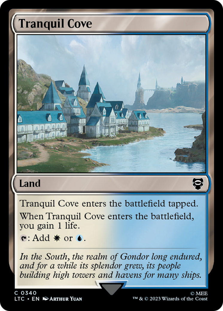 Tranquil Cove [The Lord of the Rings: Tales of Middle-Earth Commander] | Boutique FDB TCG