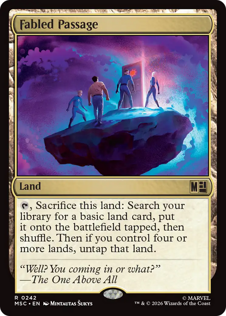 Fabled Passage [Marvel Super Heroes Commander] | Boutique FDB TCG