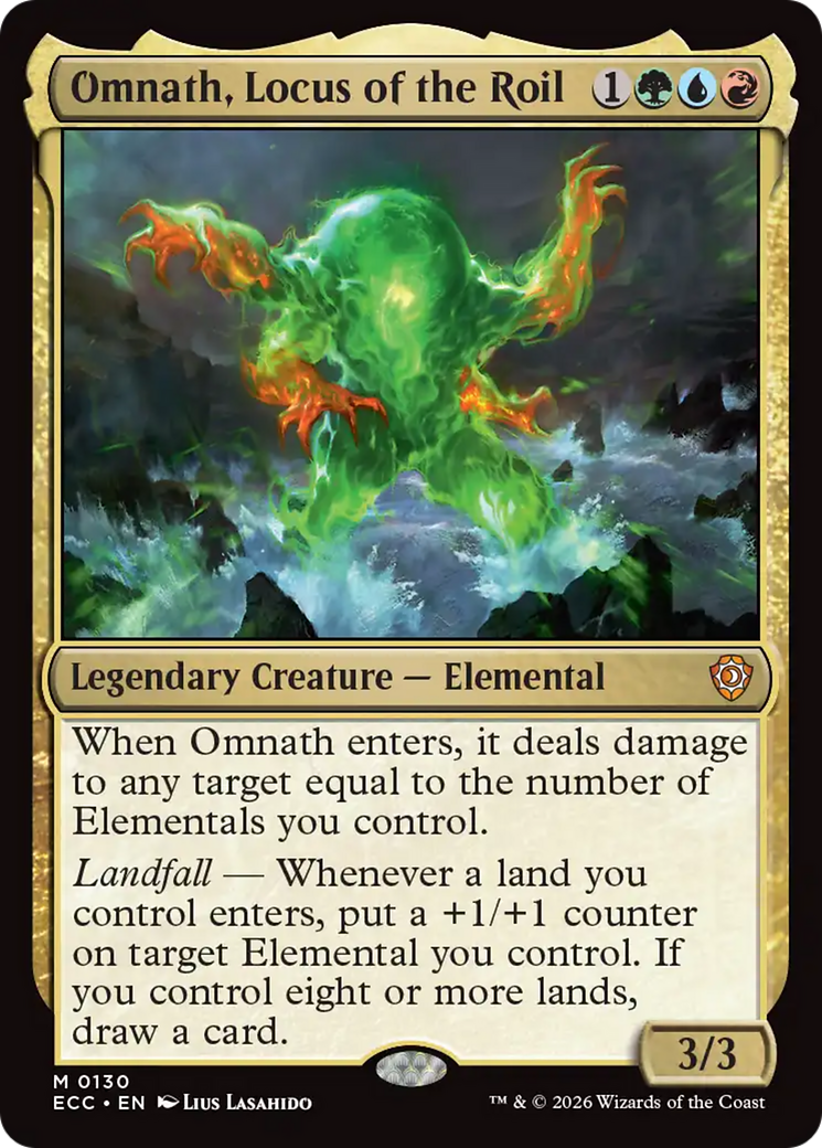 Omnath, Locus of the Roil [Lorwyn Eclipsed Commander] | Boutique FDB TCG