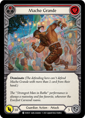 Macho Grande (Red) [EVR027] (Everfest)  1st Edition Rainbow Foil | Boutique FDB TCG