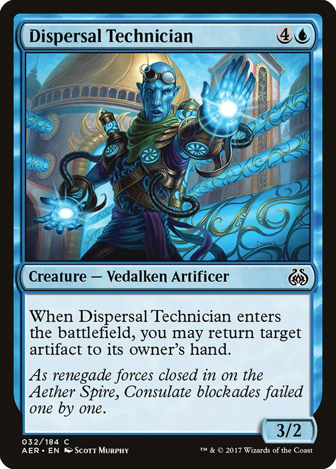 Dispersal Technician [Aether Revolt] | Boutique FDB TCG