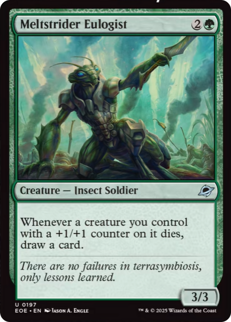 Meltstrider Eulogist [Edge of Eternities] | Boutique FDB TCG