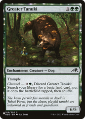 Greater Tanuki [The List] | Boutique FDB TCG