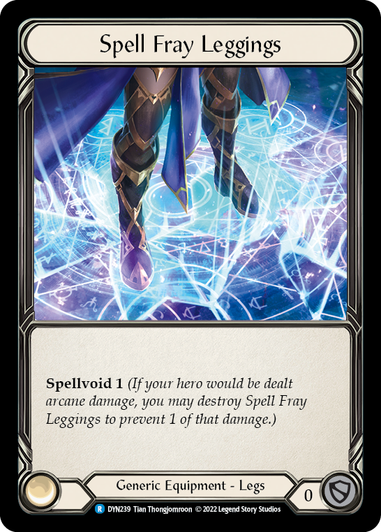 Spell Fray Leggings [DYN239] (Dynasty)  Cold Foil | Boutique FDB TCG