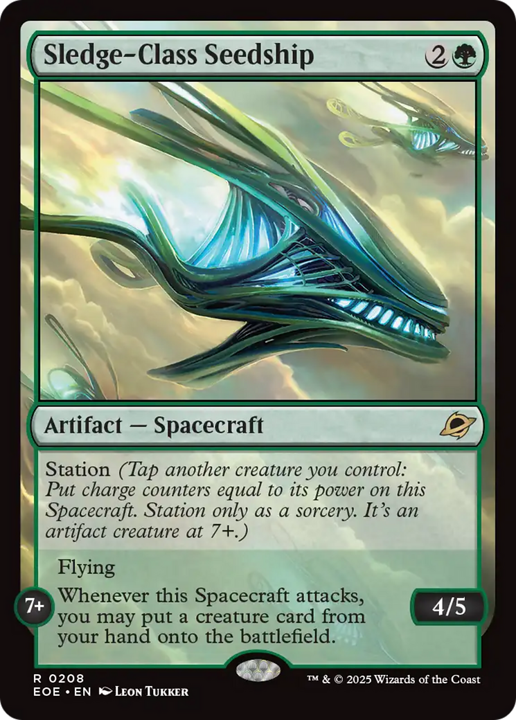 Sledge-Class Seedship [Edge of Eternities] | Boutique FDB TCG