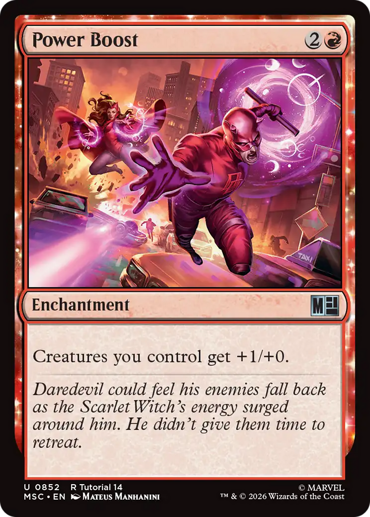 Power Boost [Marvel Super Heroes Commander] | Boutique FDB TCG