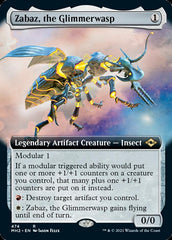 Zabaz, the Glimmerwasp (Extended Art) [Modern Horizons 2] | Boutique FDB TCG