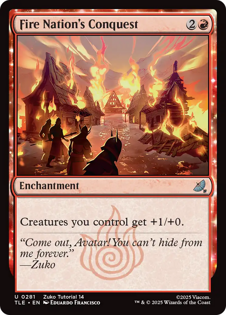 Fire Nation's Conquest (0281) [Avatar: The Last Airbender: Eternal-Legal] | Boutique FDB TCG