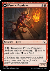 Pyretic Prankster // Glistening Goremonger [March of the Machine] | Boutique FDB TCG