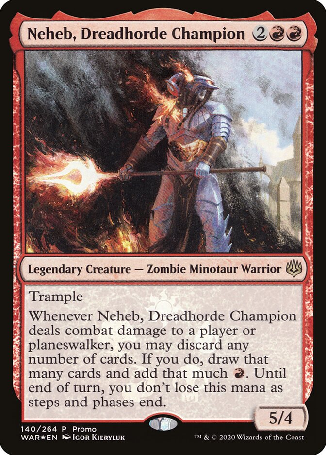 Neheb, Dreadhorde Champion [Resale Promos] | Boutique FDB TCG