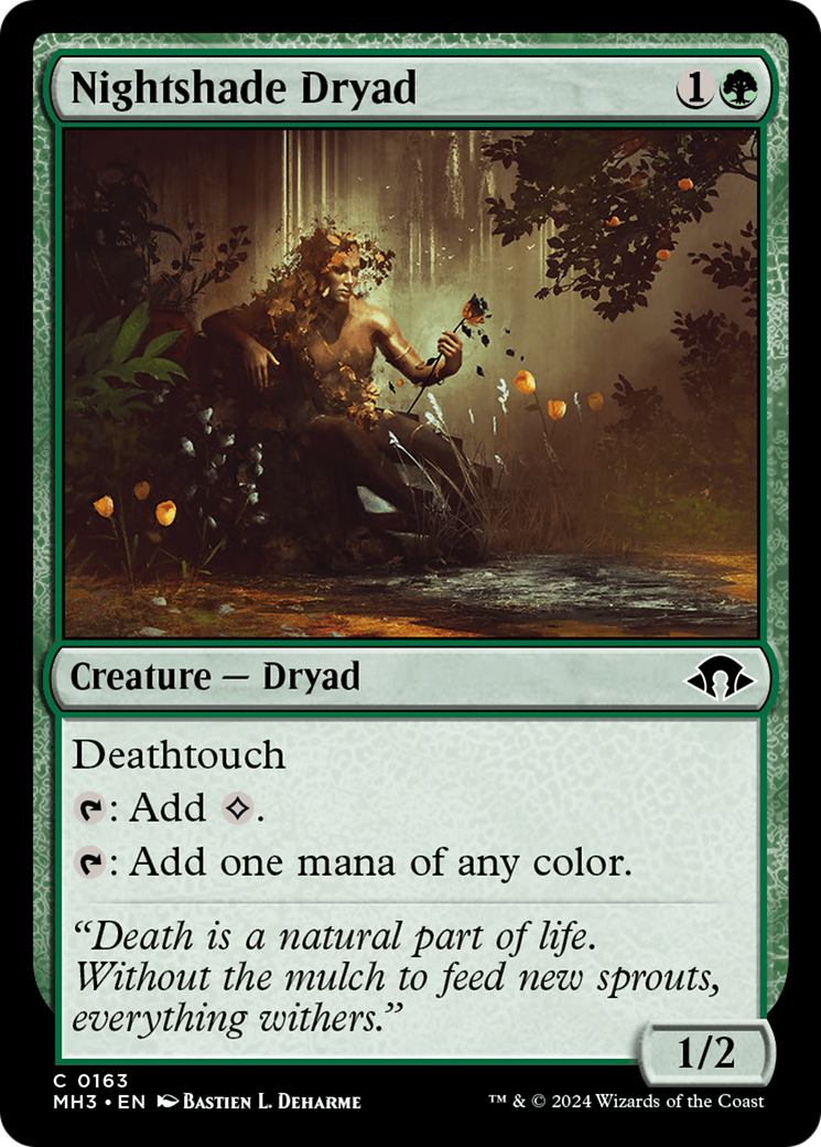 Nightshade Dryad [Modern Horizons 3] | Boutique FDB TCG