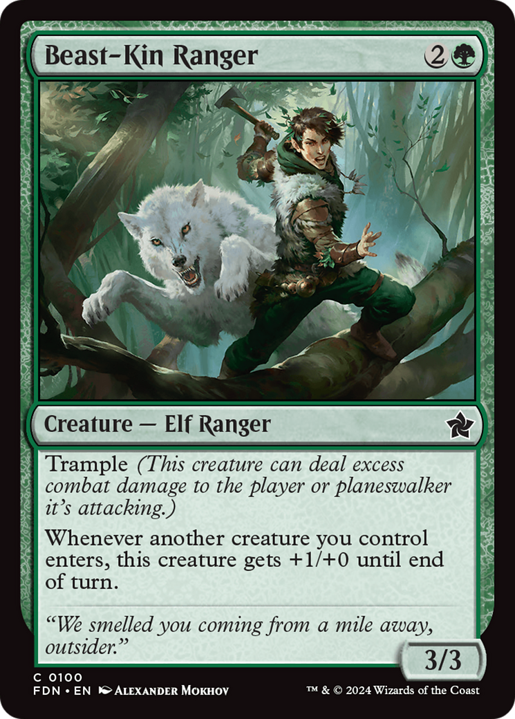 Beast-Kin Ranger [Foundations] | Boutique FDB TCG