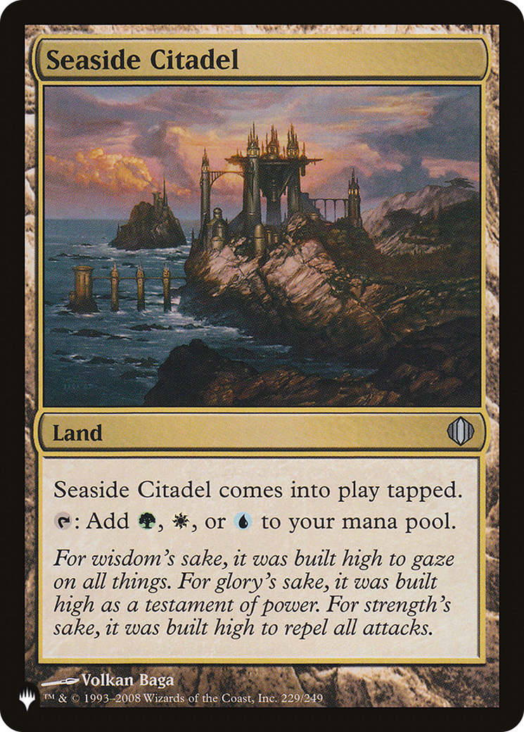 Seaside Citadel [Secret Lair: From Cute to Brute] | Boutique FDB TCG