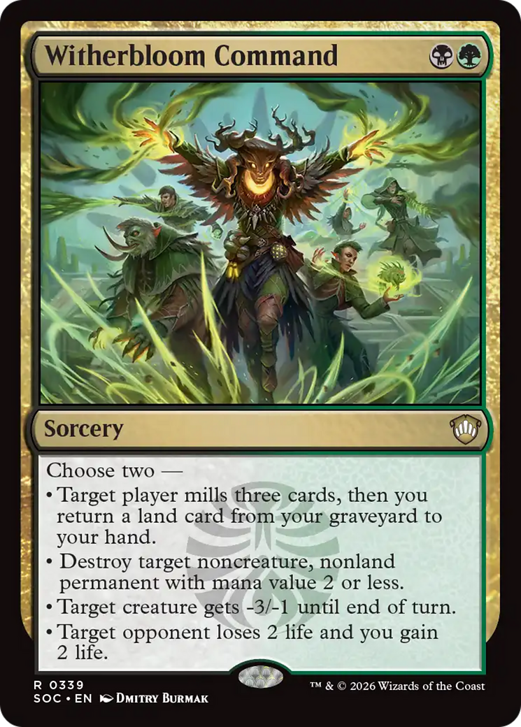 Witherbloom Command [Secrets of Strixhaven Commander] | Boutique FDB TCG