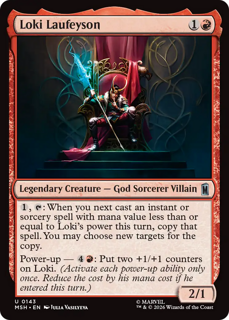 Loki Laufeyson [Marvel Super Heroes] | Boutique FDB TCG