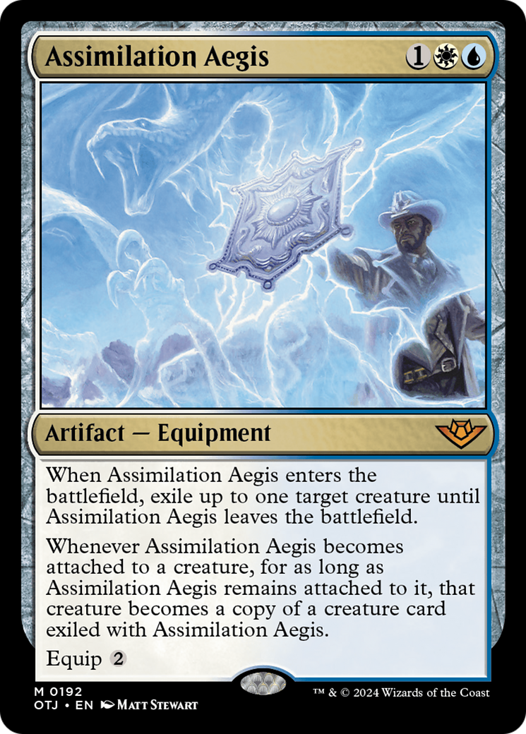 Assimilation Aegis [Outlaws of Thunder Junction] | Boutique FDB TCG