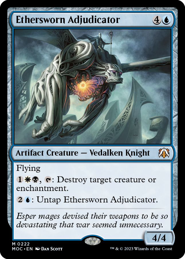 Ethersworn Adjudicator [March of the Machine Commander] | Boutique FDB TCG