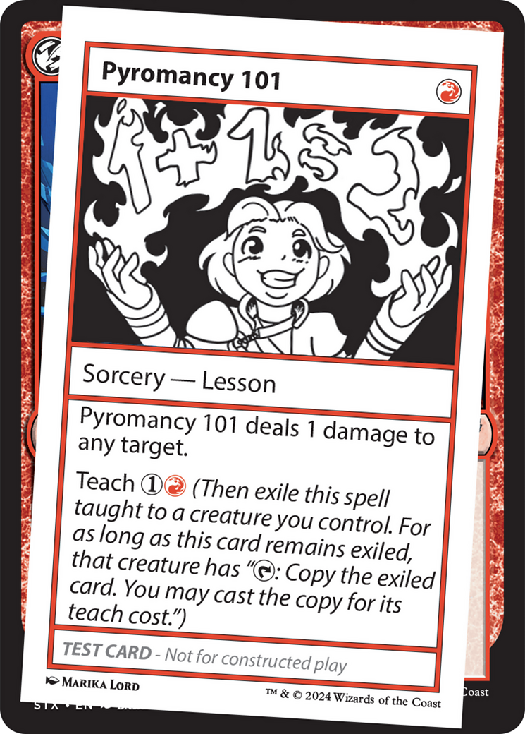 Pyromancy 101 [Mystery Booster 2 Playtest Cards] | Boutique FDB TCG