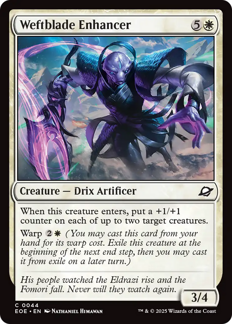 Weftblade Enhancer [Edge of Eternities] | Boutique FDB TCG